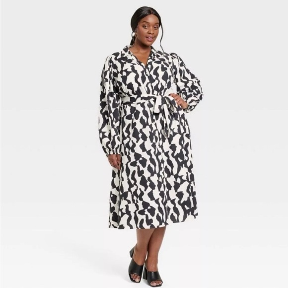 Ava & Viv Button Up Dress - Picture 3 of 6